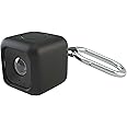 Polaroid Bumper Pendent Case (Black) for the Polaroid CUBE, CUBE+ HD Action Lifestyle Camera – Includes 90cm Lanyard & Metal Hook