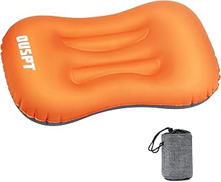 Aufblasbares Kissen,Ultralight Camping Kopfkissen Komfortables Ergonomisches Kissen für Camping, Strand, Urlaubsreise, Reisen, Outdoor oder Garten