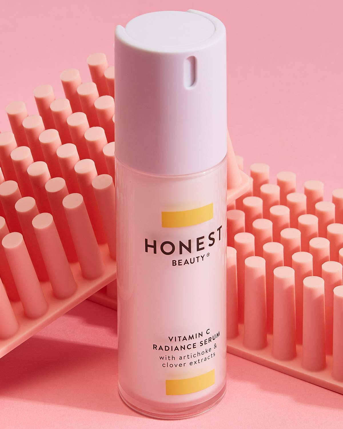Honest Beauty Vitamin C Radiance Serum with Artichoke & Clover Extracts | Paraben Free, Dermatologist Tested, Cruelty Free | 1.0 Fl. Oz: Beauty