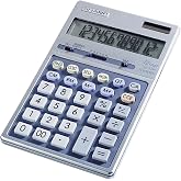 Sharp 12-Digit Calculator, Dual Power, 4-Key Memory, 4-1/3 x 7 x 3/4 Inches (SHREL339HB)