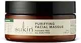 Sukin Purifying Facial Masque 100ml Kaolin Clay Aloe Vera Rosehip Jojoba view 2