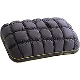 YOUR MOON Fluffy Support Bed Pillow Queen Size, Super Soft Premium Down-Alternative Filling for Sleeping, Luxury Hotel Quality Bed Pillows for Side Sleeper (Gray)