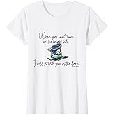 Alice in Wonderland, Mad Hatter Quote T-Shirt