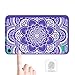 Hocase Fire 7 Case - Hybrid Rugged Shock Proof Protective Cover Case For Amazon Fire 7 Inch Tablet (5th Generation - 2015 release Only) - Purple Flower / Mint Green