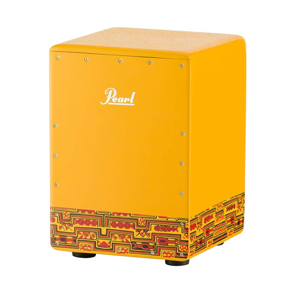Pearl Fun Box Cajon PFB-300,Bright yellow