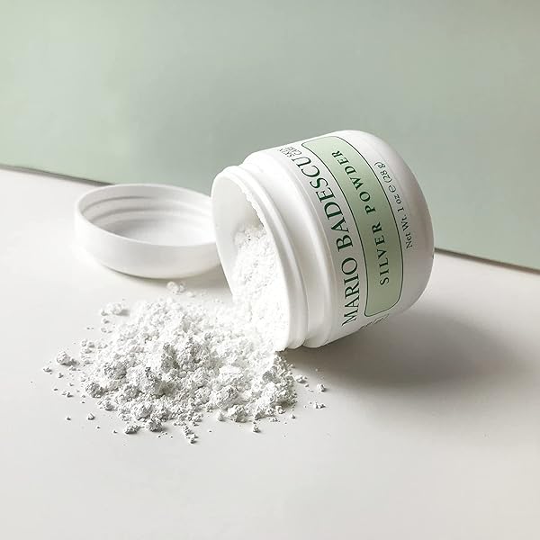 MARIO BADESCU SILVER POWDER, SKIN CARE FACIAL PORE CLEANSING MASK WITH KAOLIN CLAY & ZINC OXIDE, 0.56 OZ