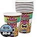 Amscan Luau Party Tropical Tiki Cups, 50 Count (Pack of 1), Multicolor