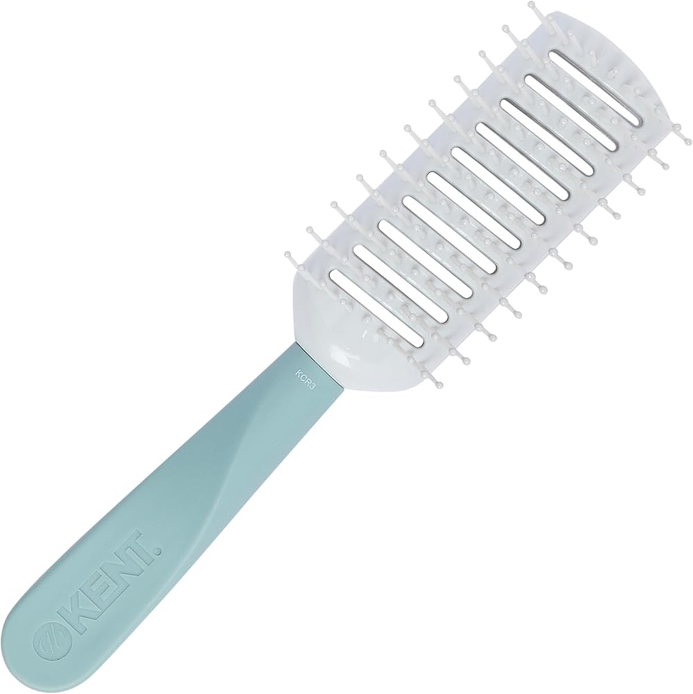 Kent Brushes KCR3 Tunnel Vented Hairbrush Detangling Blow Drying All Hair Types