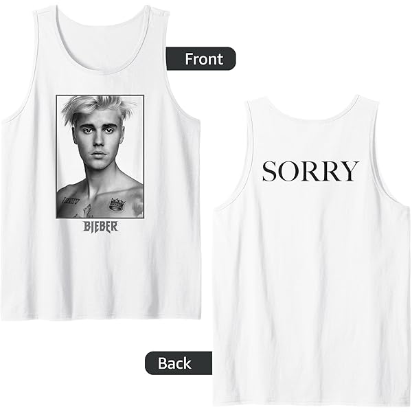 Amazon.com: Justin Bieber Official Purpose Tour B&W Sorry