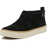 TOMS Women's Paxton Water-Resistant Slip-Ons Black Suede Size 6
