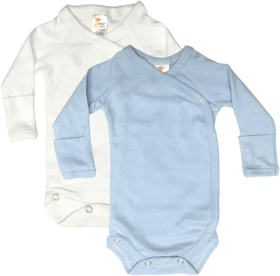 baby long sleeve bodysuit with mittens