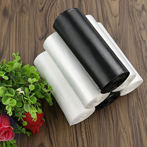 Nicesh 2.6 Gallon Trash Can Liners,150 Counts, BCW