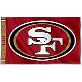 San Francisco 49ers Printed Header 3x5 Foot Banner Flag