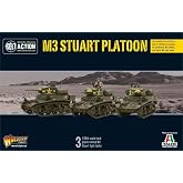 Bolt Action Warlord Games, M3 Stuart M3 Stuart Platoon, Wargaming Miniatures