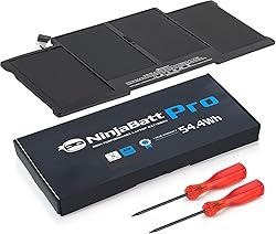NinjaBatt Battery A1466 for Apple MacBook Air 13