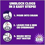 Cillit Bang 3-in-1 Power Cleaner Odour Stop Drain Unblocker Gel 3 x 500ml view 2