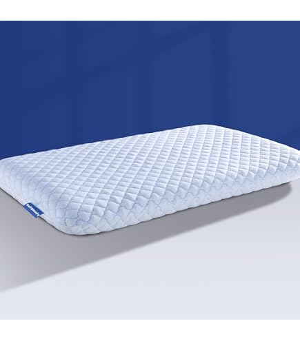 SKOGSFRAKEN Queen Size Bed Pillow - Down Alternative For Side & Back Sleepers, White, Machine Washable