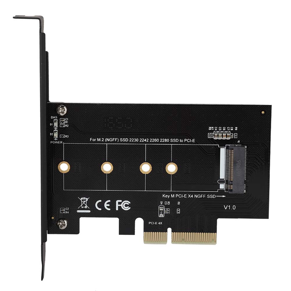 M.2 to PCI-E3.0 X4 Expansion Card Adapter Converter Connector PCI-E Riser Card for M2 NGFF NVME SSD