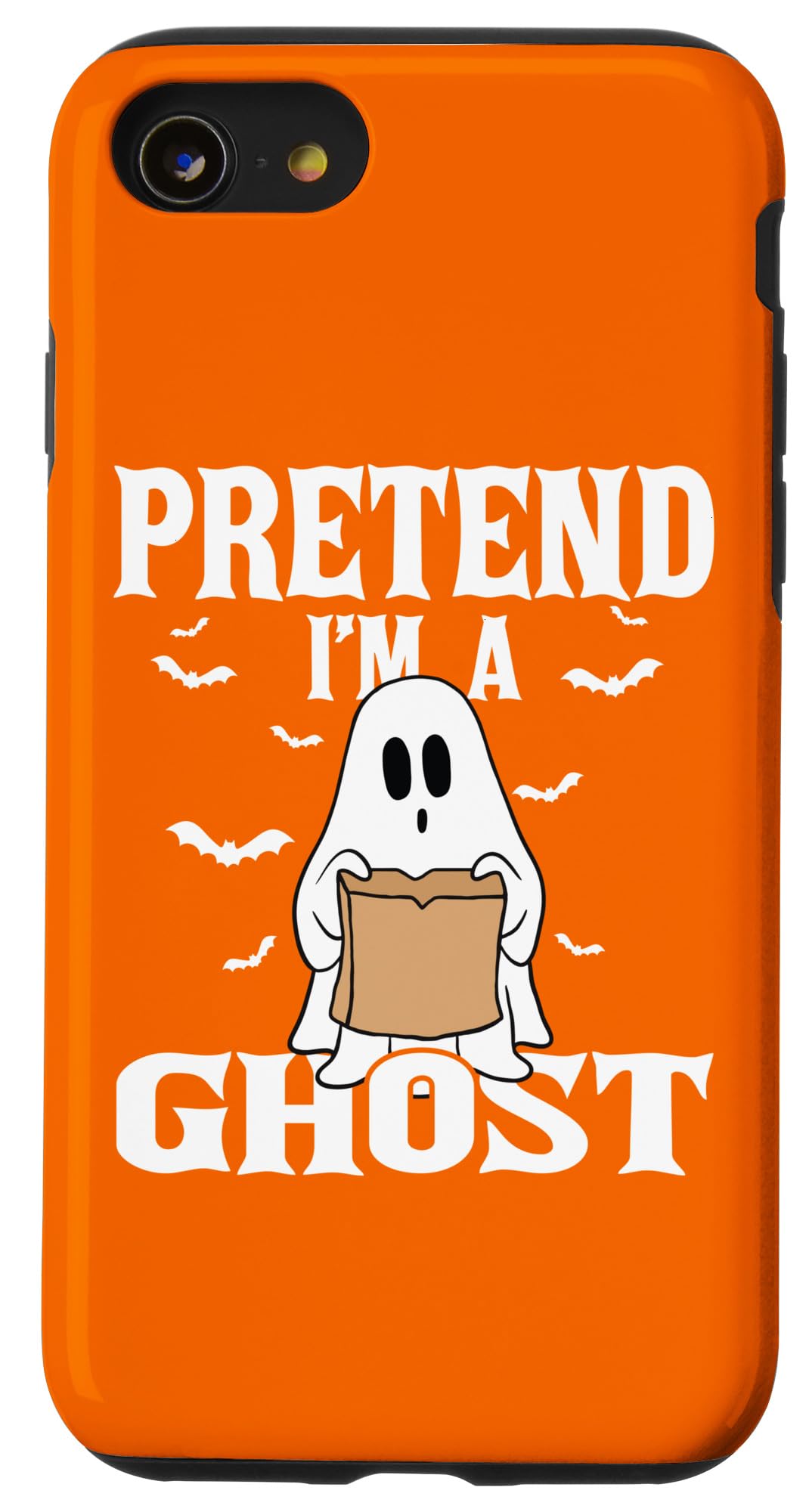 iPhone SE (2020) / 7 / 8 Pretend I'm A Ghost Easy Lazy Halloween Costume Party Outfit Case