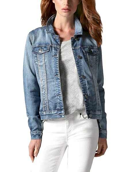 buffalo white jean jacket