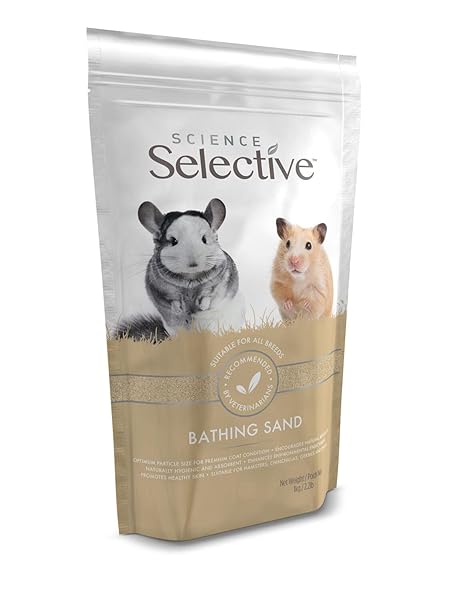 SCIENCE SELECTIVE SUPREME PETFOODS BATHING SAND FOR HAMSTERS, GERBILS, CHINCHILLAS & DEGU