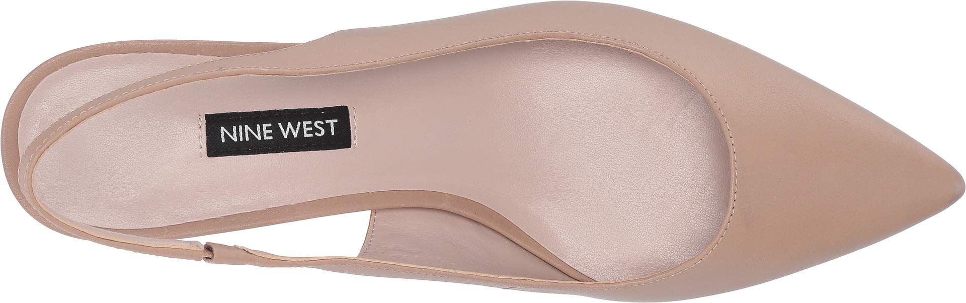 NINE WEST Womens Feliks Pump Barely Nude 7.5 M - Image 3