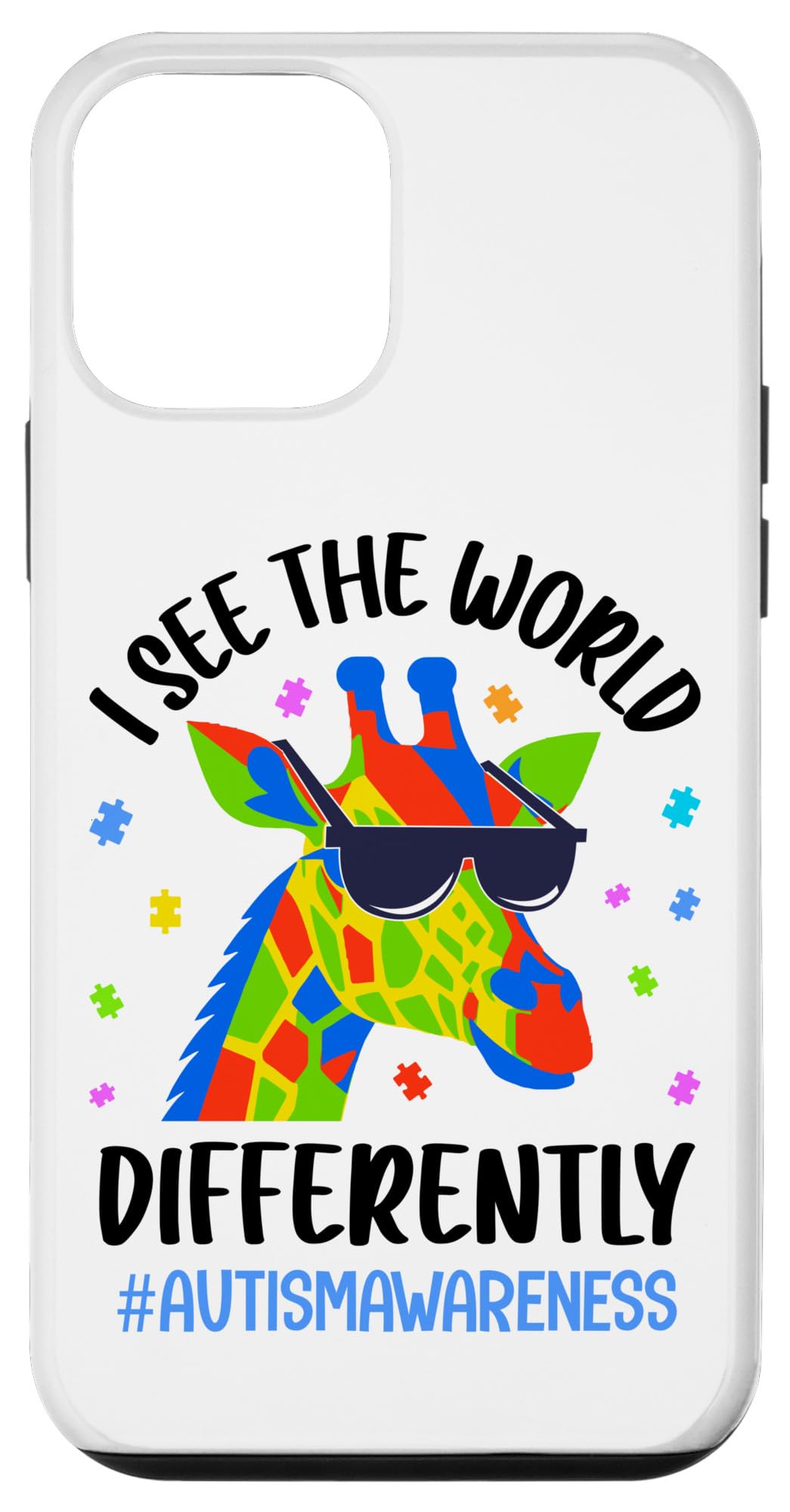 Funny Autism Spectrum Design for Autism Awareness Case for iPhone 12 mini