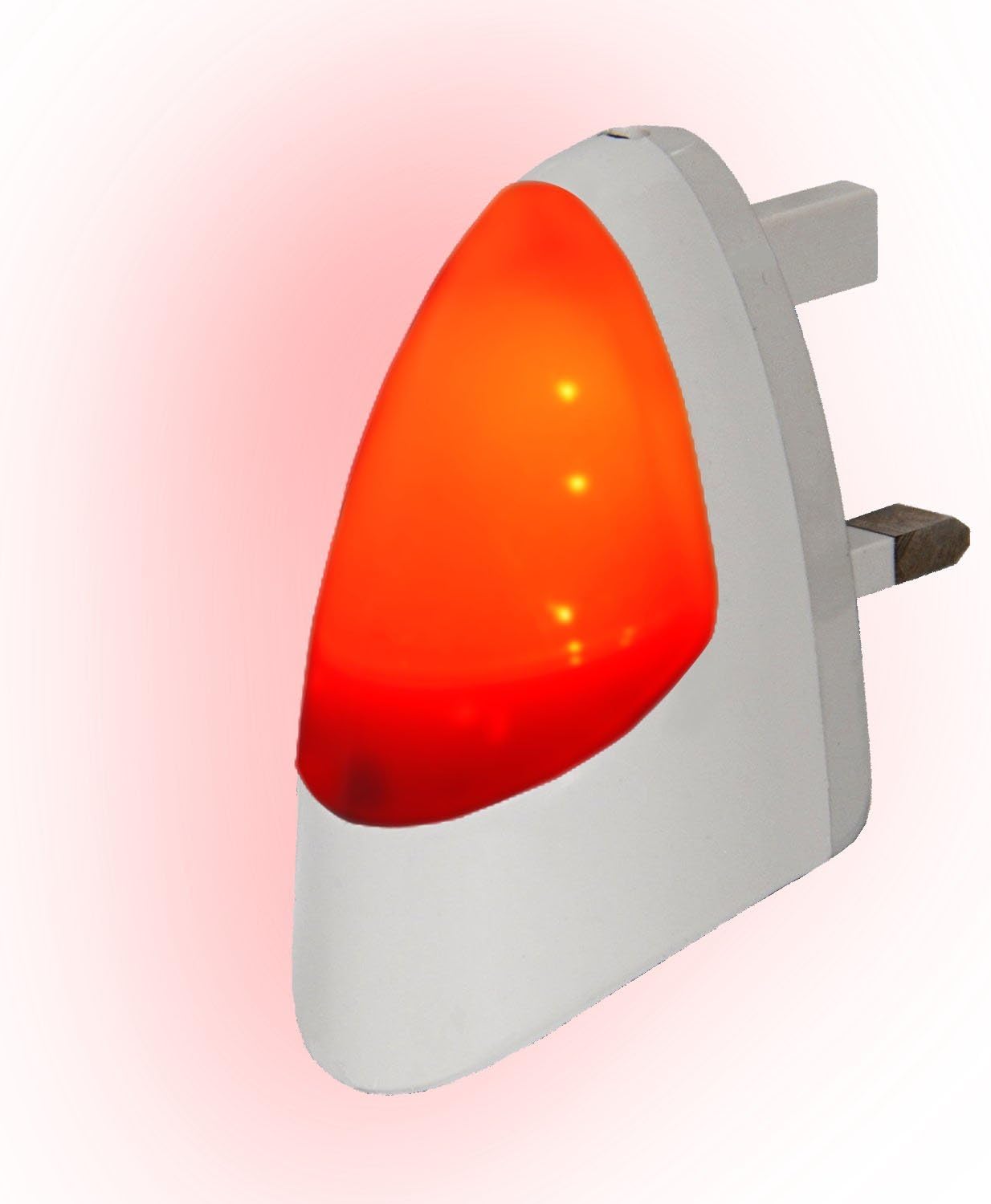 RED Automatic LED Night Light Dusk 2 Dawn LED Sensitive, White - Image 3
