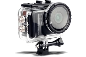 Dive Case for insta360 Go Ultra Waterproof Protective 164ft/50m Underwater Scuba Housing Shell with Bracket Accessories