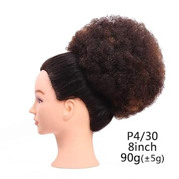 Papamsy Frauen Afro Pferdeschwanz Puff Drawstring Wrap Lockiges Haar Hochsteckfrisur Chignon Hair Extensions 8 Muster 8430 Amazon De Beauty