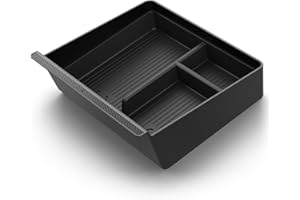 Spigen Non-Slide Center Console Organizer (Expanded Capacity) for Tesla Model Y Juniper (2025/26) & Model 3 Highland (2024/25