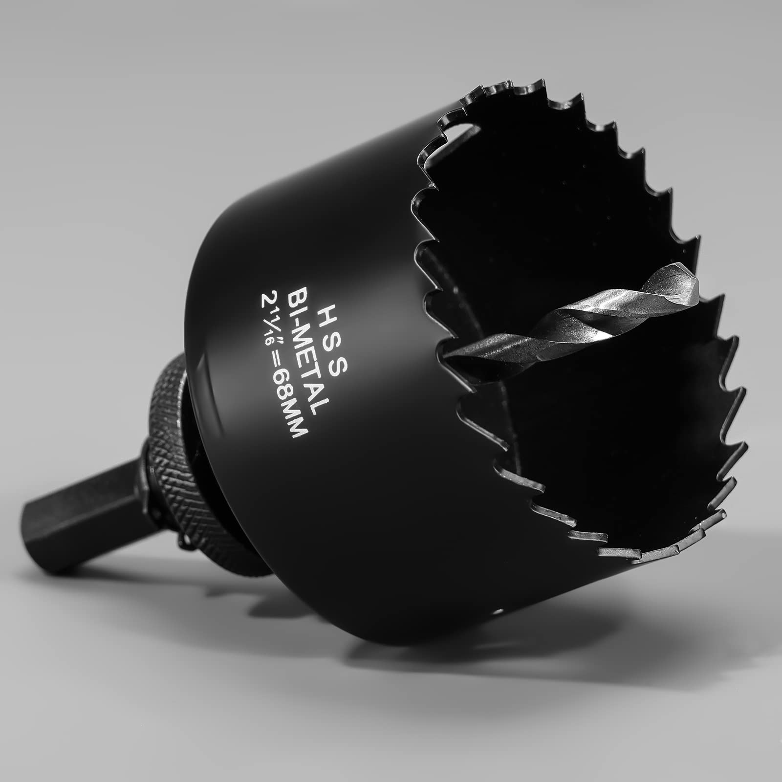 68mm HSS Hole Saw, M42 Bi-Metal Wood Hole Dill Bit, Round drill Cutter for Pipe Vent, Plasterboard, Plastic and Copper