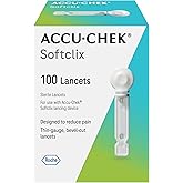 Accu-Chek Softclix Diabetes Lancets, Pack of 100 | Diabetic Blood Glucose Testing