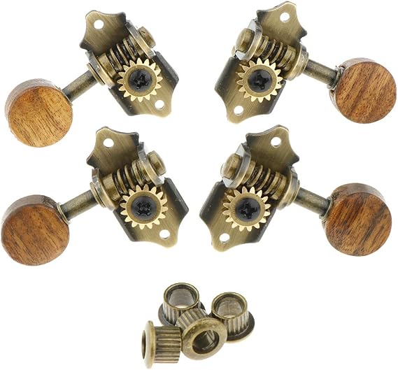 4pcs Open Ukulele Uke Machine Heads Tuning Pegs 2R2L Amazon.co.uk