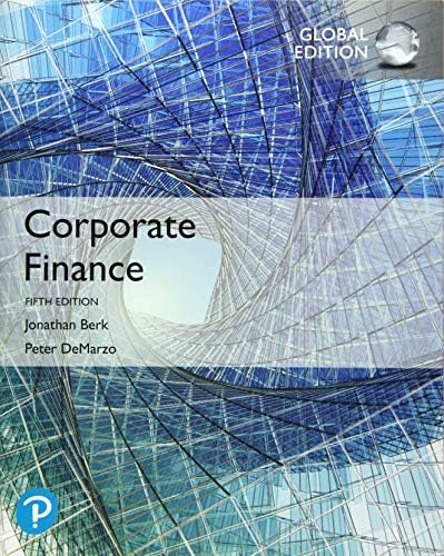 Corporate Finance, 6th edition: Jonathan Berk: 9780137845026