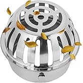 Dome Floor Drain Cover, Stainless Steel Round Shape Roof Floor Drain Outdoor Gutter Guard Filter for Home Bathroom Yard Balco