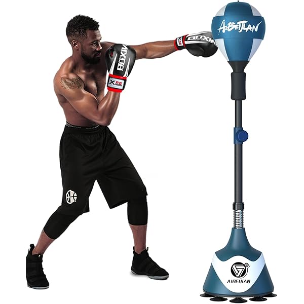 Punching Bag Suction Cup Base Boxing Reaction Ball Hanging