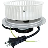 QT-110N-B QT-110-B QT-100L QT-90N-B Bathroom Fan Motor&amp;Blower Wheel | Fit for Nutone QT100 QT110 QT-90-B QT9093WH QT-80-B Series Fans Replace 0696B000 Exhaust Fan Motor,100CFM 3.5 Sones
