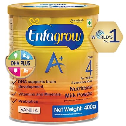 Enfagrow A+ Nutritional Milk Powder (2 years and above): 400 g (Vanilla)