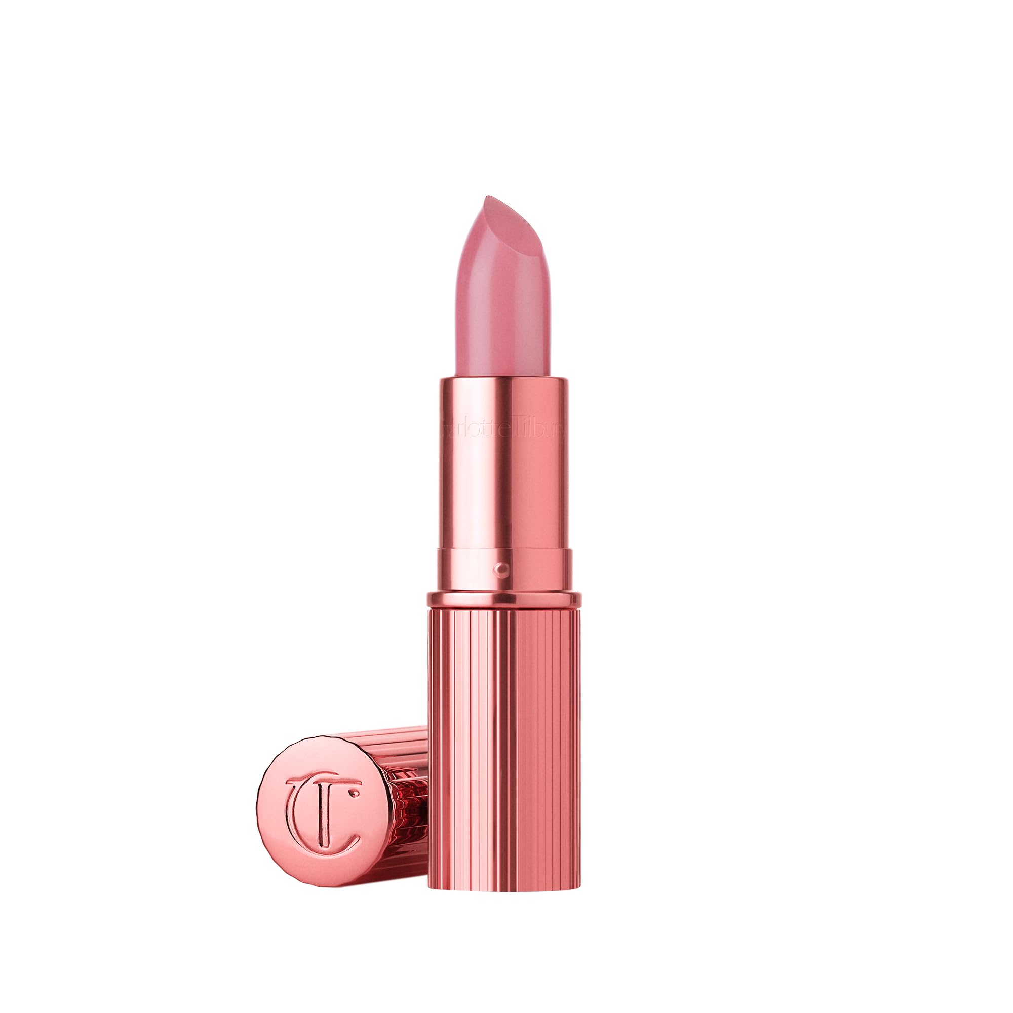 Photo 1 of Charlotte Tilbury K.I.S.S.I.N.G Lipstick - Moisturizing & Hydrating Lipstick with Light-Diffusing Pigments for a Luminous Finish & Fuller-Looking Lips - Red Carpet Pink