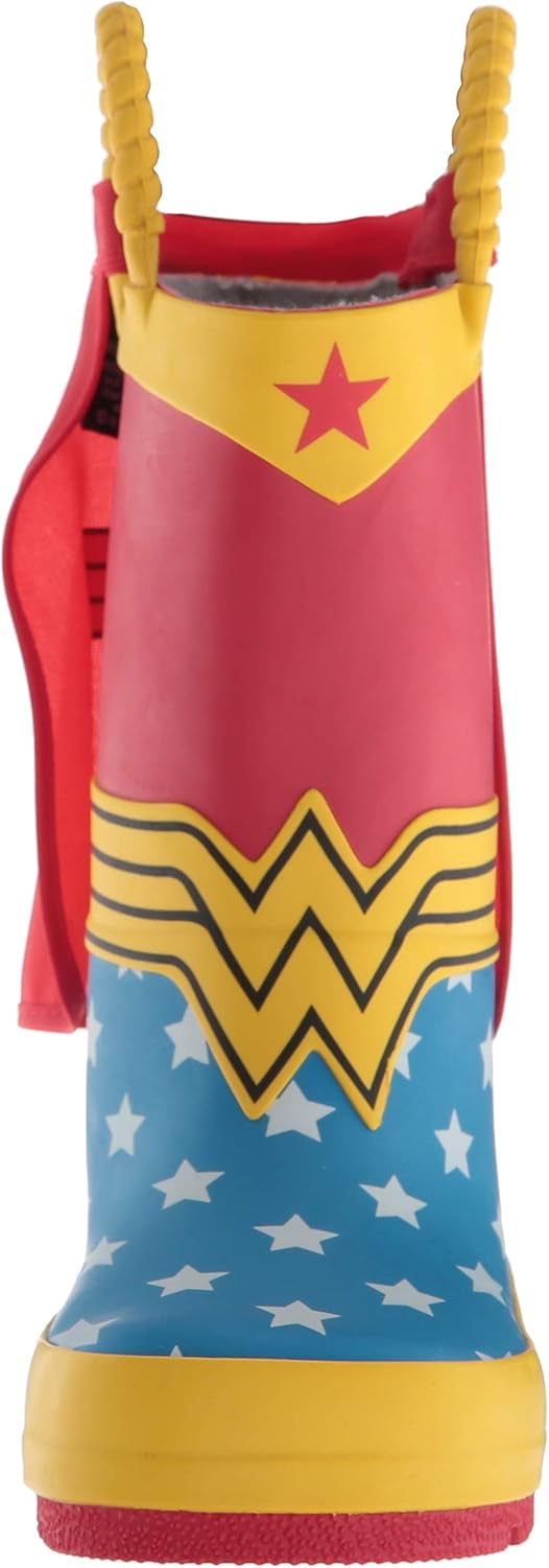 Western Chief Kids Womens Wonder Woman Rain Boot (Toddler/Little Kid/Big Kid): Shoes
