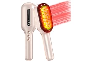 HAUBAT Laser Therapy Hair Growth Comb (FDA Cleared).Stimulates Hair Growth, Reverses Thinning, Regrows Denser, Fuller Hair. Targeted Hair Loss Treatment.Hair Growth Comb for Men and Women