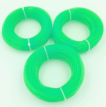 90 m Mähfaden Trimmerfaden Ersatzfaden Rasentrimmer Motorsense Fadenspule 1,6 mm