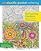 Zendoodle Pocket Coloring: Enchanting Gardens: Captivating Florals to Color and Display by Nikolett Corley