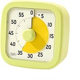 Visual Timer for Kids Timer Home - 60 Minute Kids Visual Timer for Classroom Home Office, Countdown Clock for Teaching Work Meeting, Pomodoro Timer for Time Management (Avocado Green)