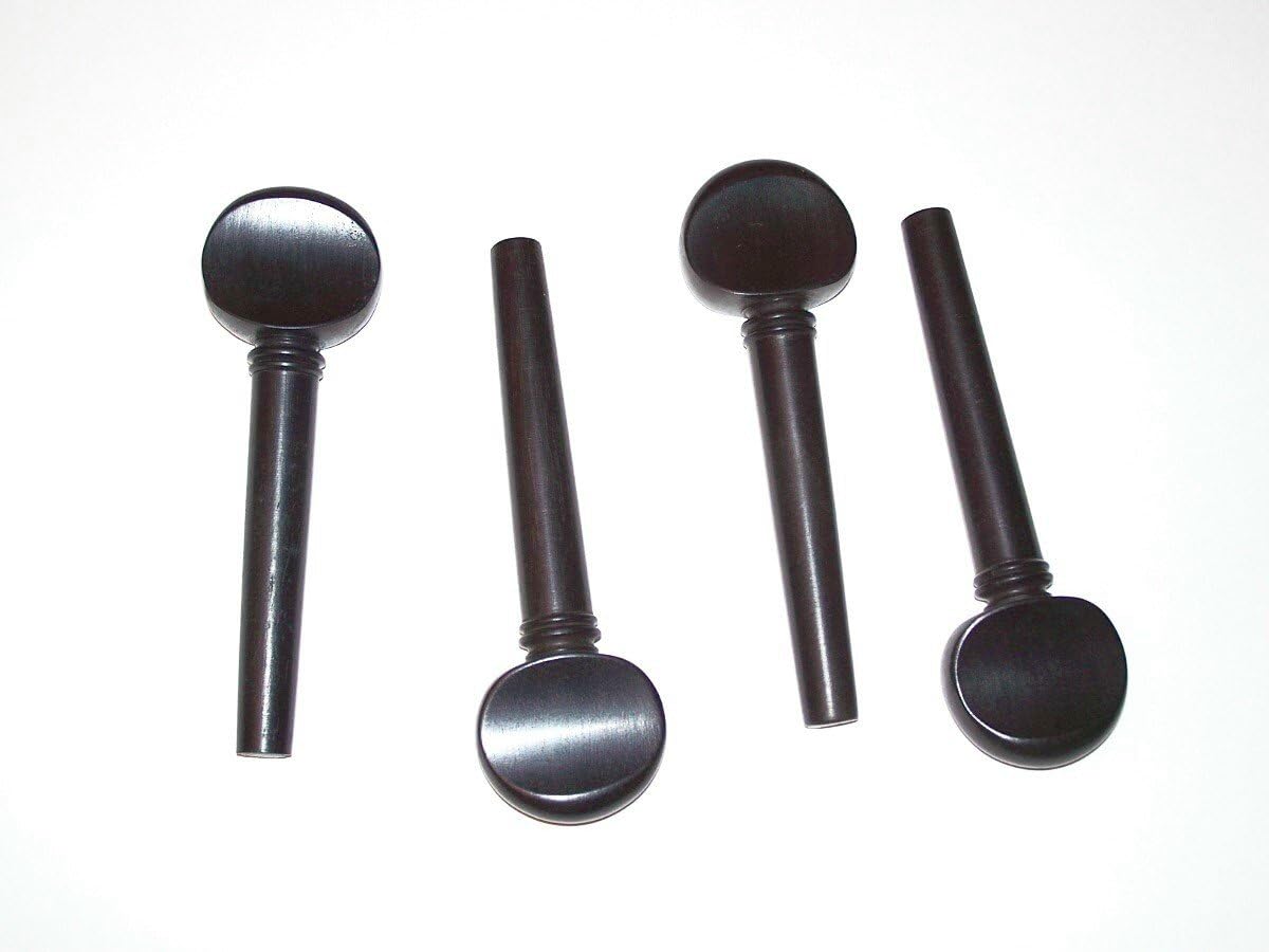 A 4/4 Cello Pegs: Set of 4 Ebony VWWS