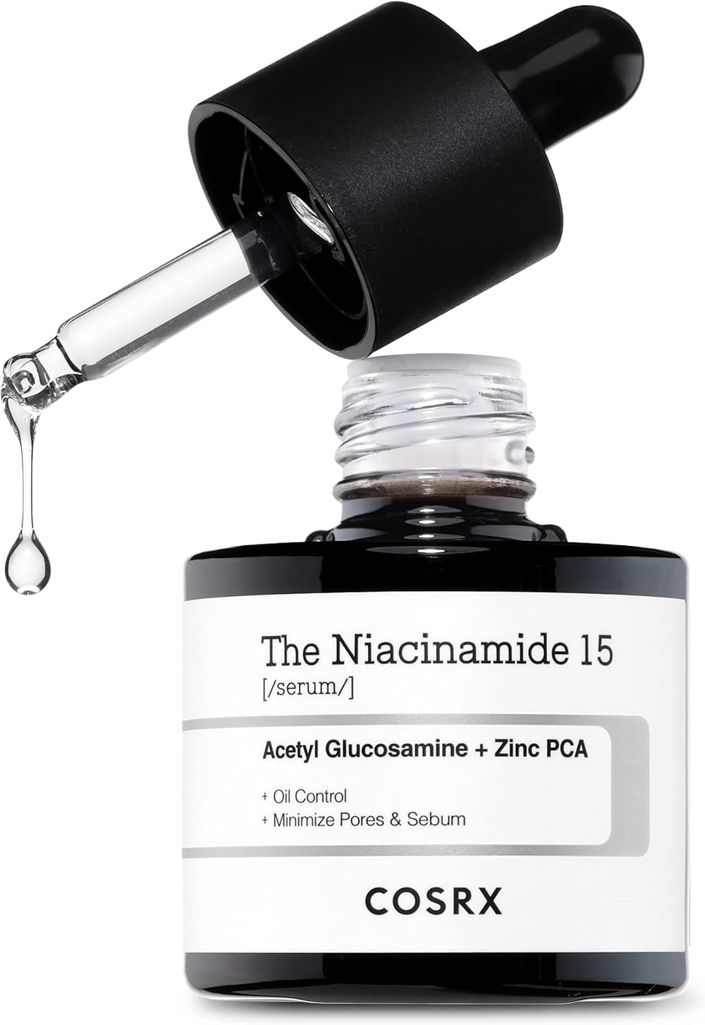 COSRX Niacinamide 15% Serum 0.67 fl oz for Pores Dark Spots Discoloration
