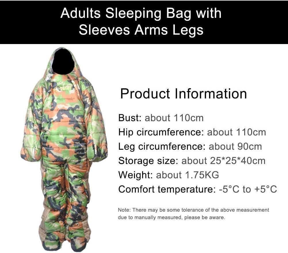 walking sleeping bag amazon