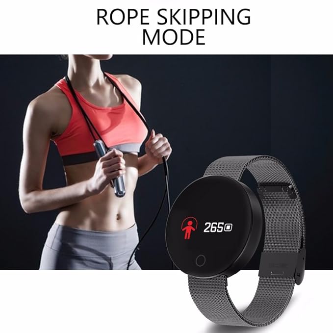 MOREFINE Bluetooth Reloj inteligente Rastreador de actividad de ...