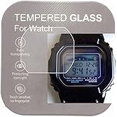 VRWOX [2-Pcs] For GXW-5600 Watch Screen Protector,2.5D Rounded Edges 9H Premium Real Tempered Glass Screen Protector Anti Scratch,Anti-fingerprint Bubble-free GWX-5600-1JF